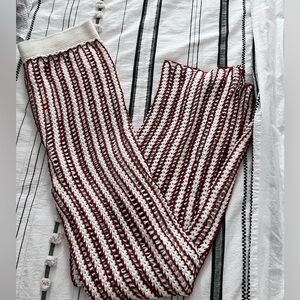 My Beachy Side Striped Knit Coverup Swim Pants